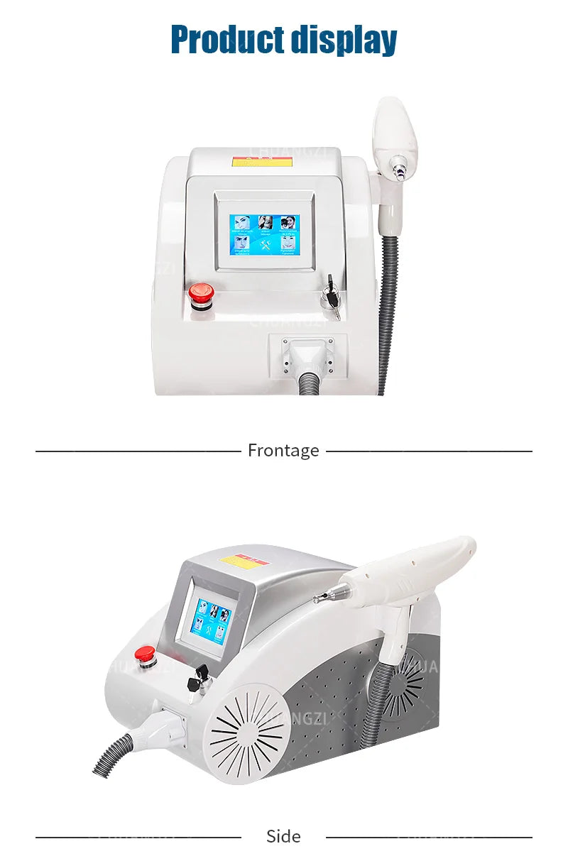 Professional Nd Yag Pico Laser Tattoo Removal 755nm 1064nm 532nm 1320nm Machine Neodymium Picosecond Eyebrow Q Switch