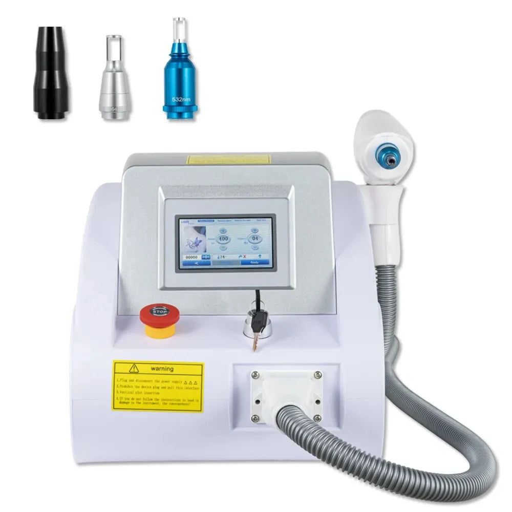 Professional Nd Yag Pico Laser Tattoo Removal 755nm 1064nm 532nm 1320nm Machine Neodymium Picosecond Eyebrow Q Switch